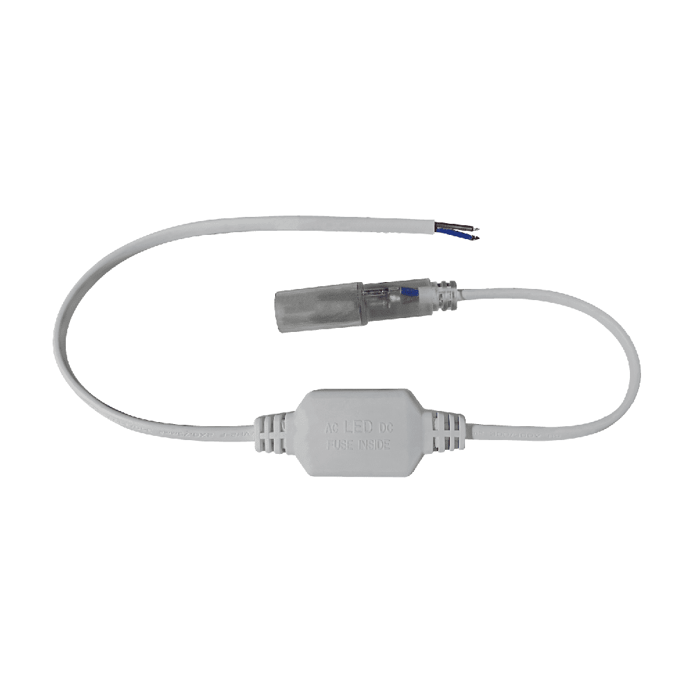 DC to AC 50W Max Connector for 12V LED Low Voltage Rope Lights Outdoor IP65
