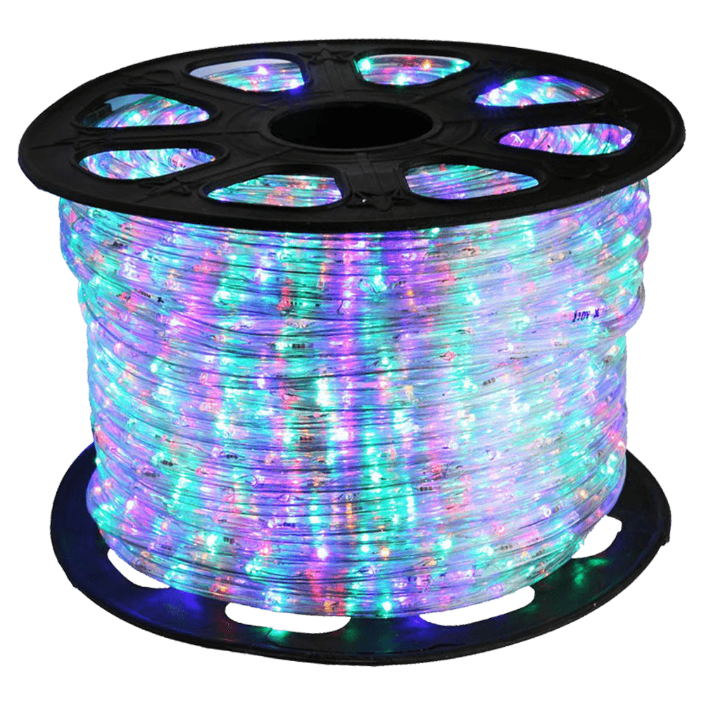 RL100 LED Low Voltage Rope Lights Outdoor IP65 3000K, 5000K, Multi Color RGB, Pink, Purple, Red, Yellow, Blue, Green