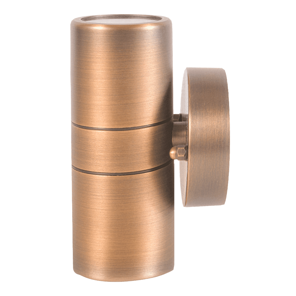 SCB05 LED Cylinder Up Down Light 2 Directional Brass Sconce Lighting