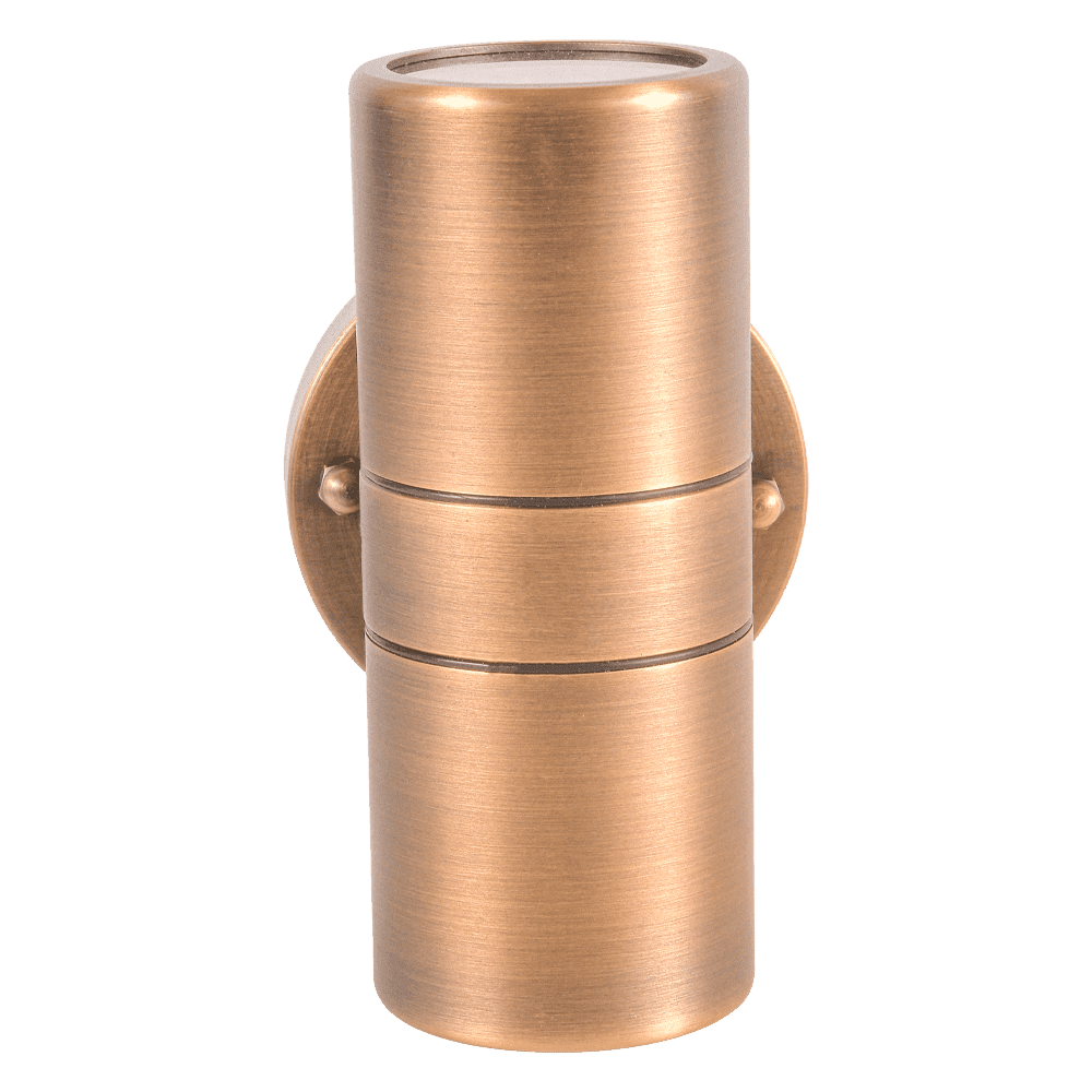 SCB05 LED Cylinder Up Down Light 2 Directional Brass Sconce Lighting