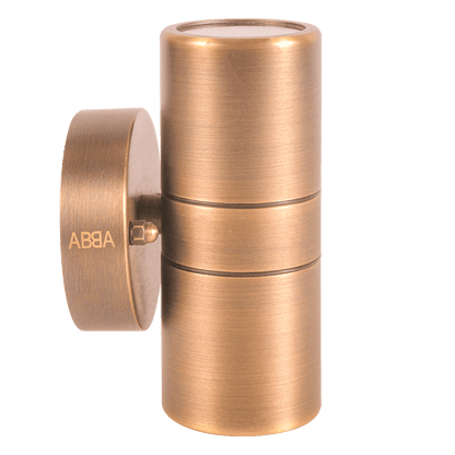 SCB05 LED Cylinder Up Down Light 2 Directional Brass Sconce Lighting