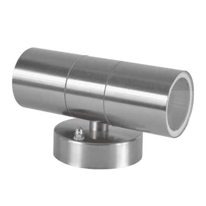 SCS06 LED Stainless Steel Cylinder Up Down Light 2 Directional Sconce Lighting