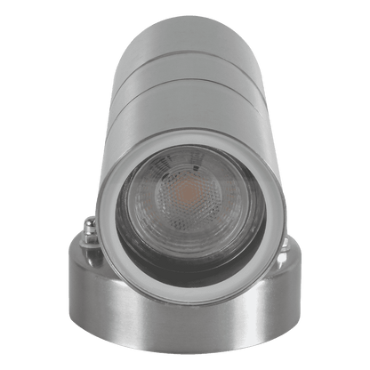 SCS06 LED Stainless Steel Cylinder Up Down Light 2 Directional Sconce Lighting