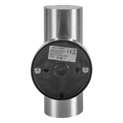 SCS06 LED Stainless Steel Cylinder Up Down Light 2 Directional Sconce Lighting
