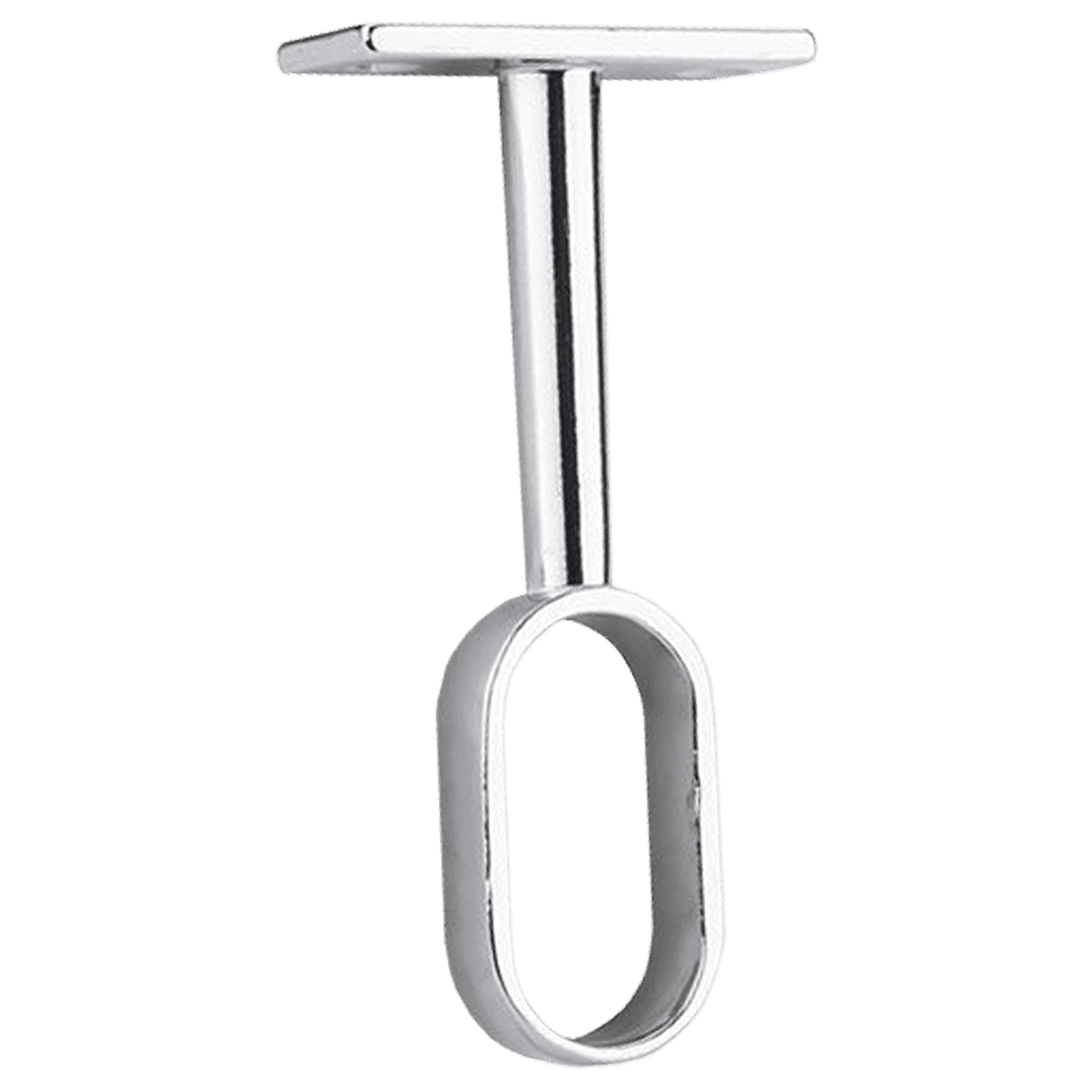 SM09 Wardrobe Rail Center Support Bracket Oval Closet Rod Pair Accessories