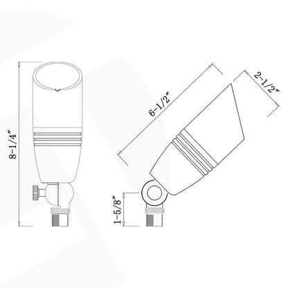 SPB06 Low Voltage LED Outdoor Landscape Spotlight