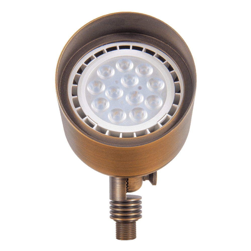 SPB07 Brass PAR36 Outdoor Flood Light Low Voltage LED Landscape Lighting
