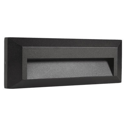 STA04 8W Low Voltage Cast Aluminum Rectangular Surface Mount LED Step or Deck Light
