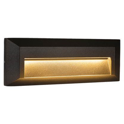 STA04 8W Low Voltage Cast Aluminum Rectangular Surface Mount LED Step or Deck Light