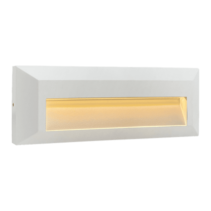 STA04 8W Low Voltage Cast Aluminum Rectangular Surface Mount LED Step or Deck Light