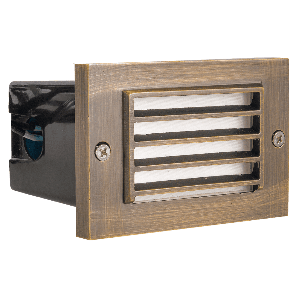 STB02 Louver Horizontal Waterproof LED Brick Lights Edge Step Lighting