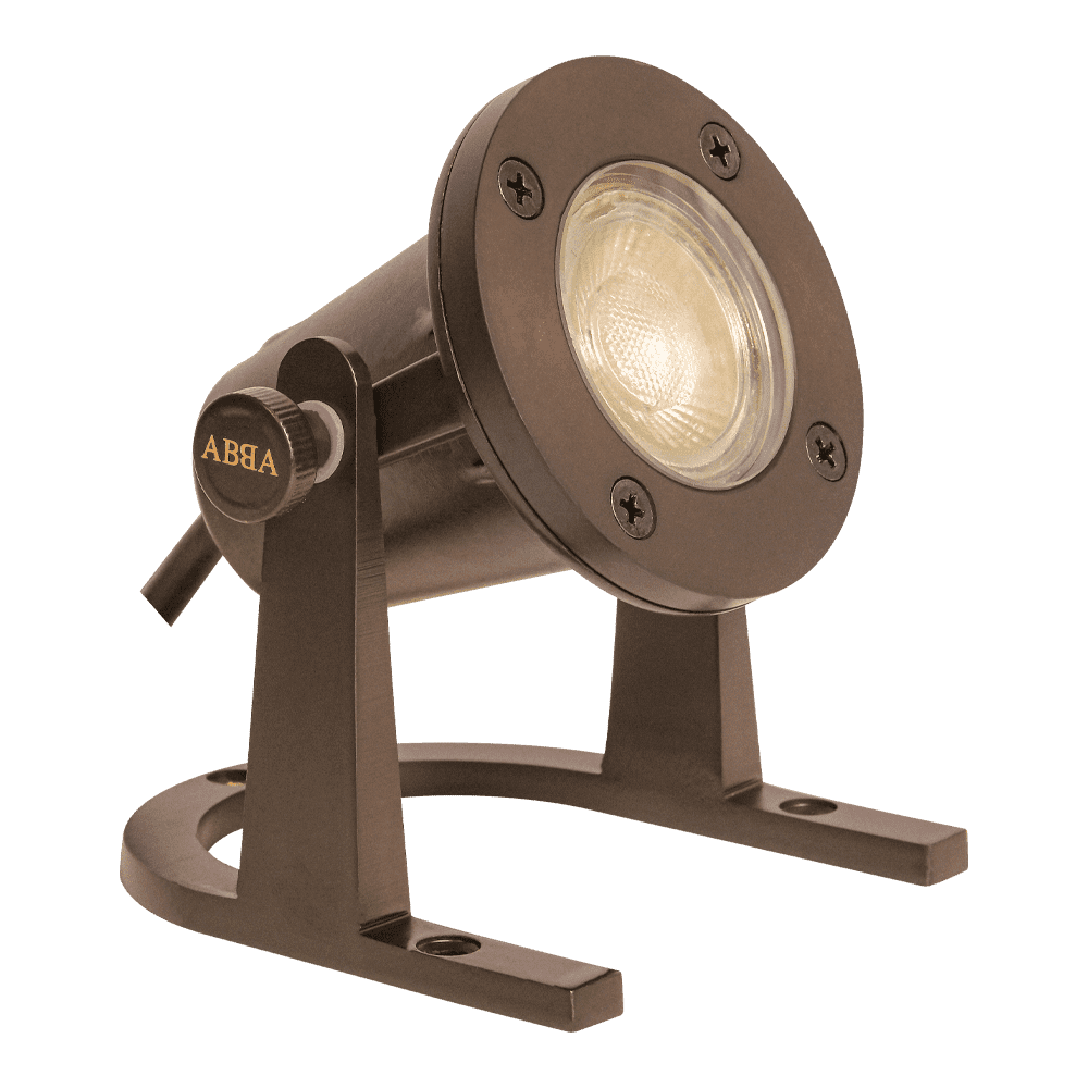 ULB01 12V Low Voltage Underwater Brass LED Fountain Pond Lighting