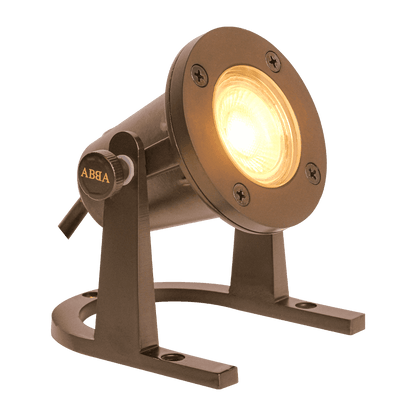 ULB01 12V Low Voltage Underwater Brass LED Fountain Pond Lighting