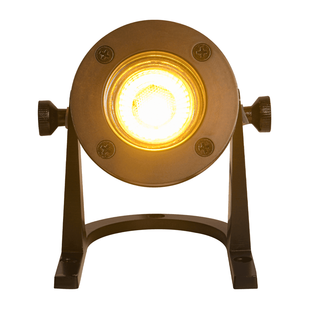 ULB01 12V Low Voltage Underwater Brass LED Fountain Pond Lighting