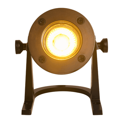 ULB01 12V Low Voltage Underwater Brass LED Fountain Pond Lighting