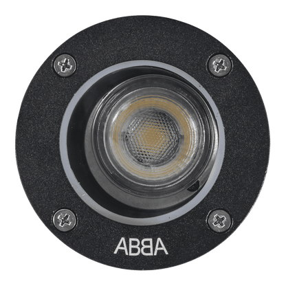 UNA07 Cast Aluminum Low Voltage Round LED In-ground Well Light IP65 Waterproof