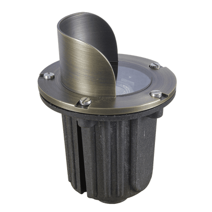 UNB03 Cast Brass Low Voltage Shielded LED In-ground Well Light IP65 Waterproof