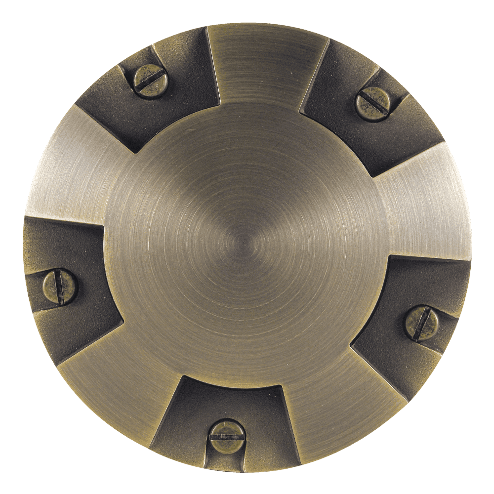 UNB07 Cast Brass Low Voltage Round Multi-Directional LED In-ground Well Light IP65 Waterproof
