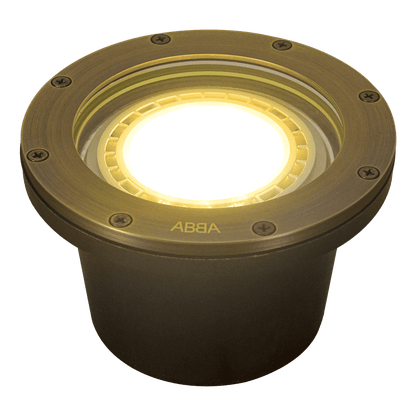 UNB08 Cast Brass Low Voltage Commercial PAR36 LED In-ground Well Light IP65 Waterproof