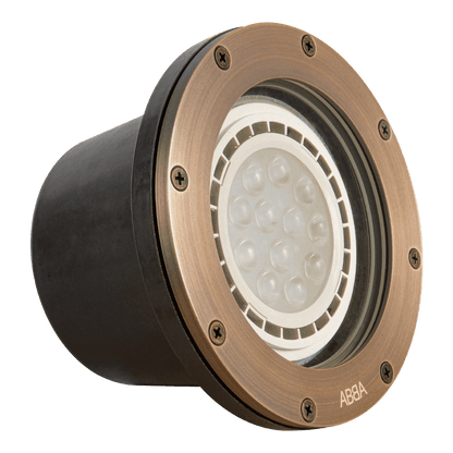 UNB08 Cast Brass Low Voltage Commercial PAR36 LED In-ground Well Light IP65 Waterproof
