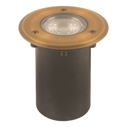 UNB12 Cast Brass Low Voltage Round LED In-ground Well Light IP65 Waterproof
