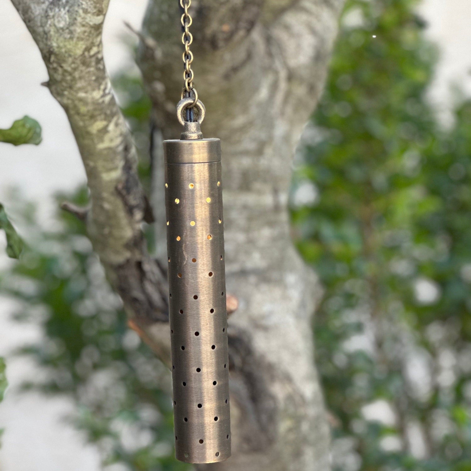 Stelvio Antique Brass Hanging Pendant Light Low Voltage Outdoor Lighting