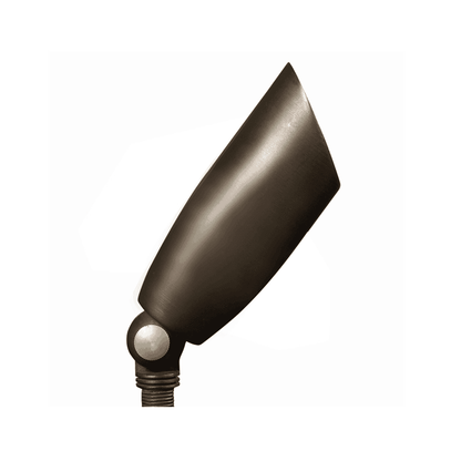 Balle Solid Cast Brass Spot Light Natural Bronze Low Voltage Outdoor Lighting